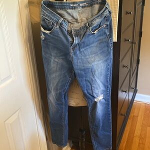 Old Navy size 12 rockstar midrise regular length jeans